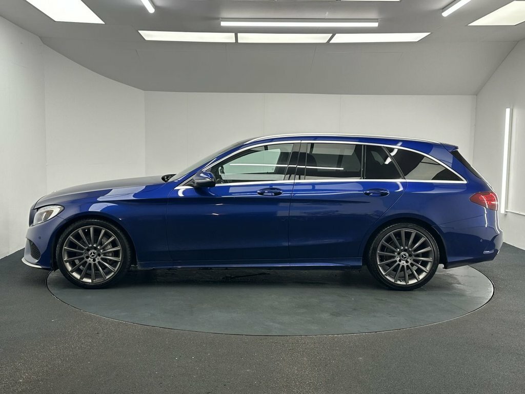 Mercedes-Benz C Class 2L Amg Line FX18JUK Blue #6