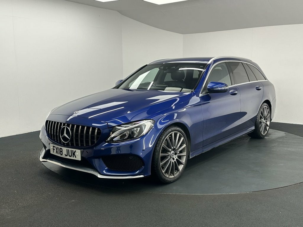 Mercedes-Benz C Class 2L Amg Line FX18JUK Blue #5