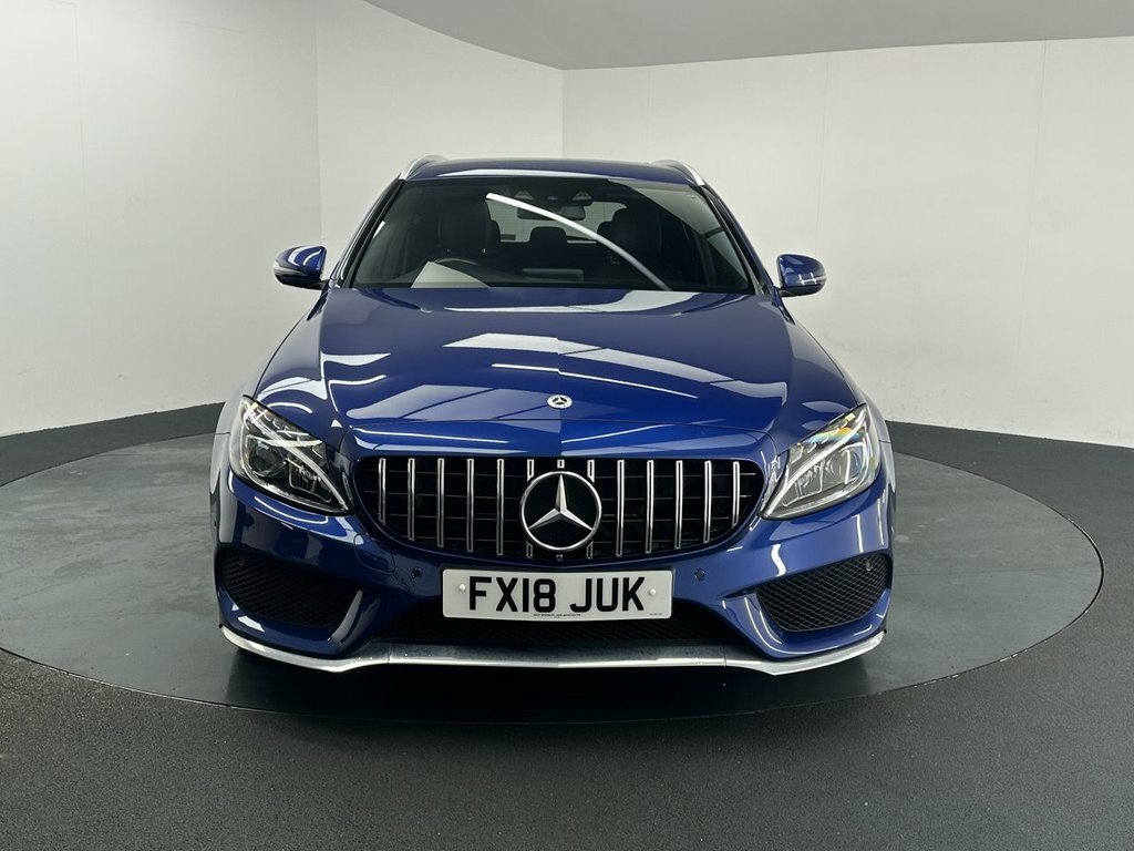 Mercedes-Benz C Class 2L Amg Line FX18JUK Blue #4