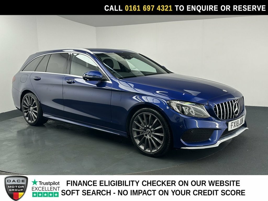 Mercedes-Benz C Class 2L Amg Line Blue