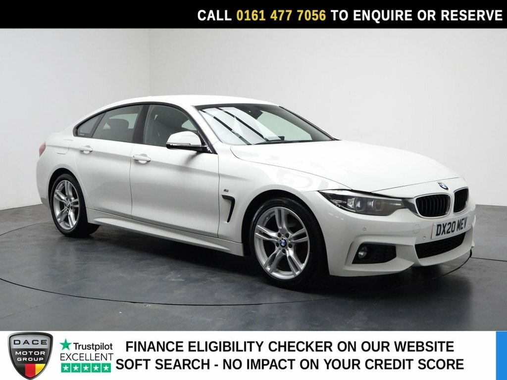 BMW 4 Series Gran Coupe 2L M Sport White