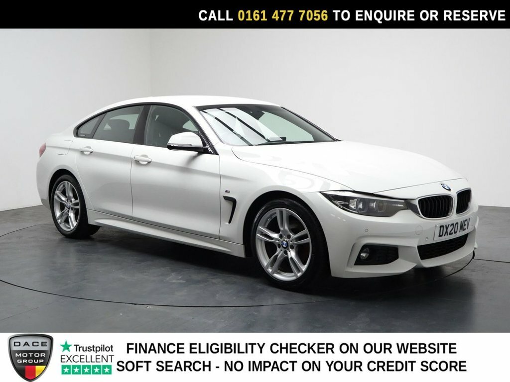 BMW 4 Series Gran Coupe 2L M Sport White