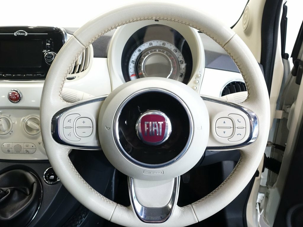 Fiat 500 1.2L Lounge RK17BSU White #4