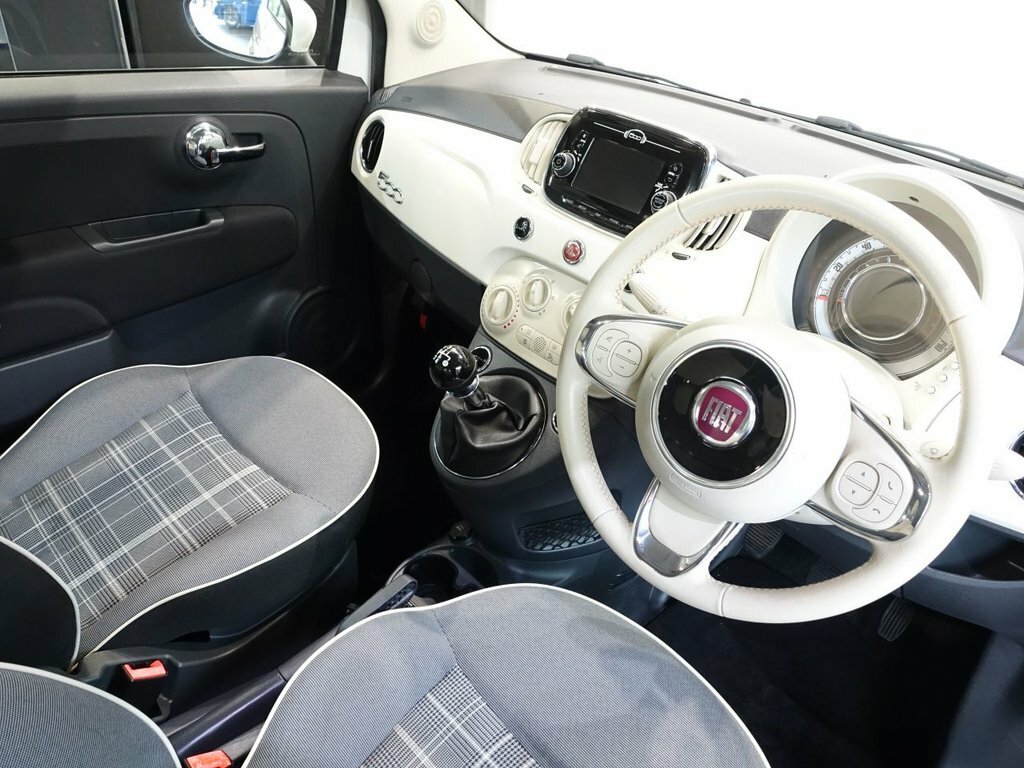 Fiat 500 1.2L Lounge RK17BSU White #3