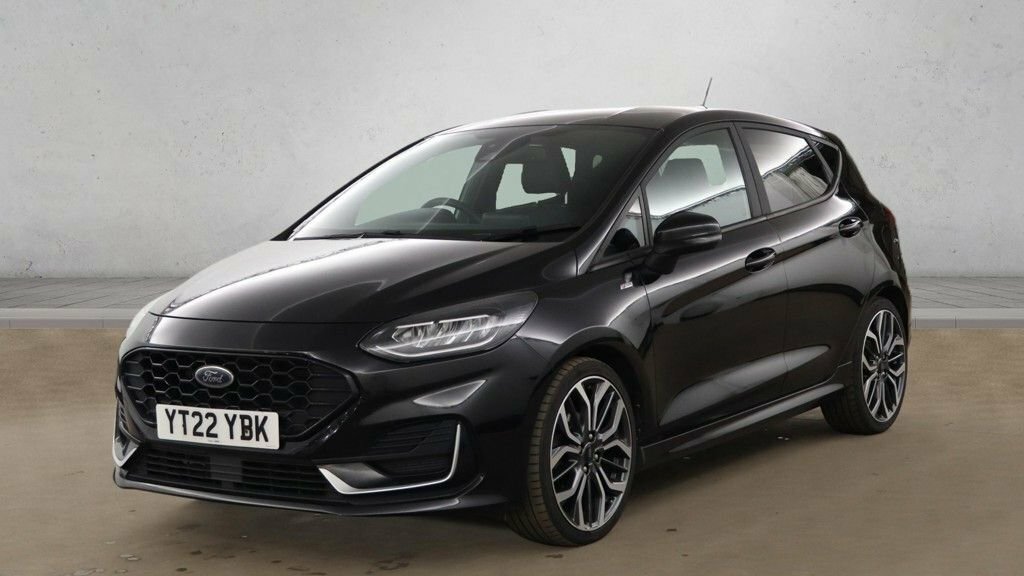 Ford Fiesta 1L St-line Vignale YT22YBK Black #4