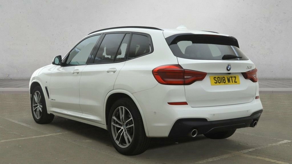 BMW X3 2L M Sport SO18WTZ White #4