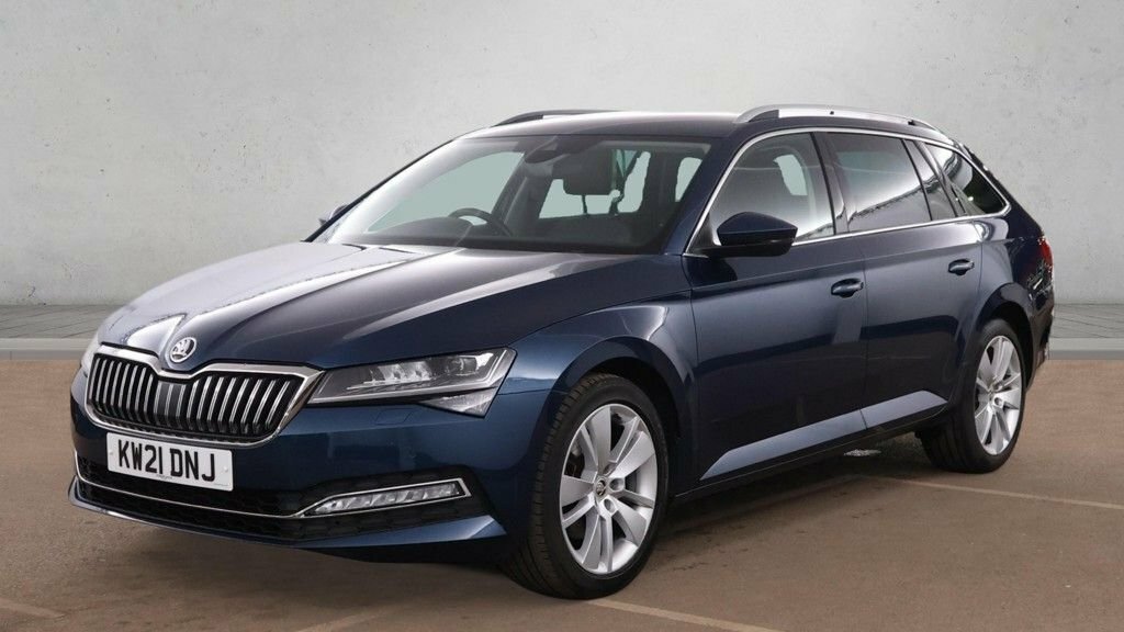 Skoda Superb 2L Se L Blue #2