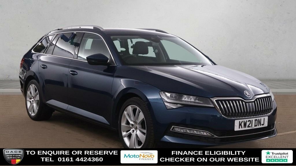 Skoda Superb 2L Se L Blue