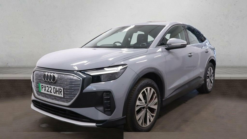 Audi Q4 E Tron Suv Grey #2