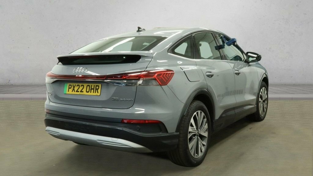 Audi Q4 E Tron Suv Grey #4