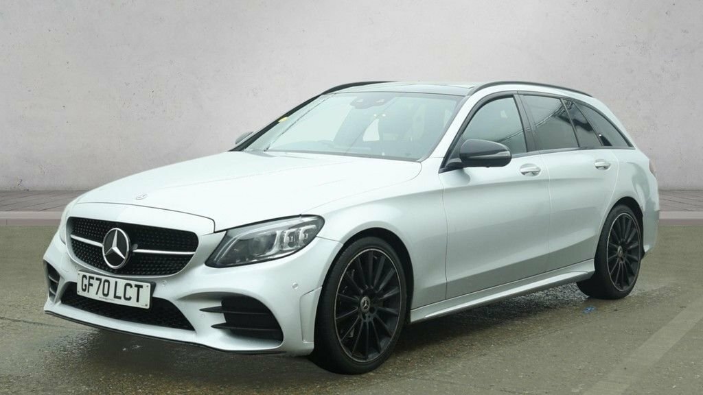 Mercedes-Benz C Class Amg Line Blue #2