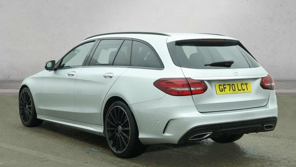 Mercedes-Benz C Class Amg Line Blue #3