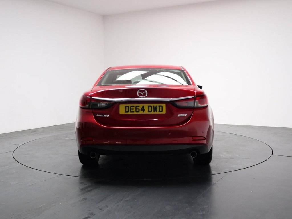 Mazda 6 Saloon White #8