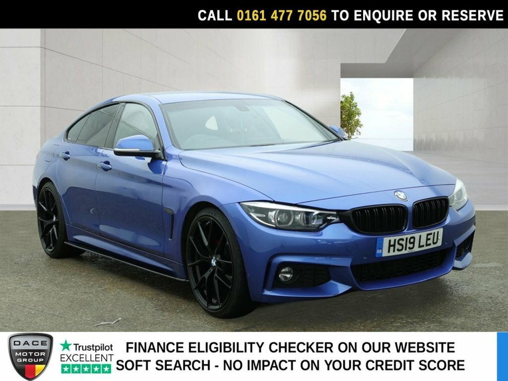 BMW 4 Series Gran Coupe 2L M Sport Blue