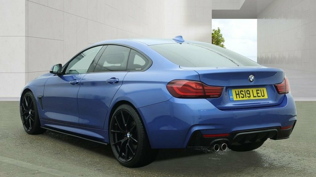 BMW 4 Series Gran Coupe 2L M Sport Blue #4