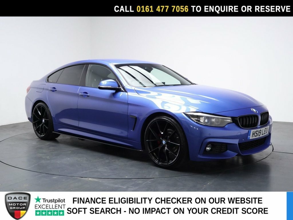 BMW 4 Series Gran Coupe 2L M Sport Blue