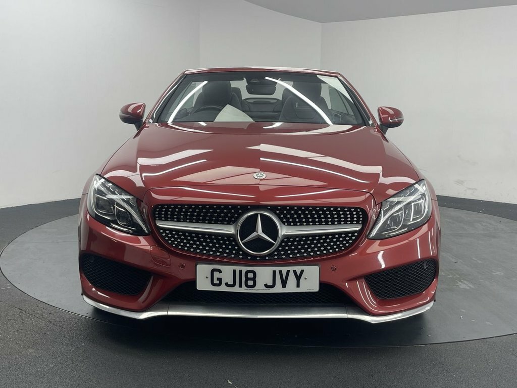Mercedes-Benz C Class 2L Amg Line GJ18JVY Red #4