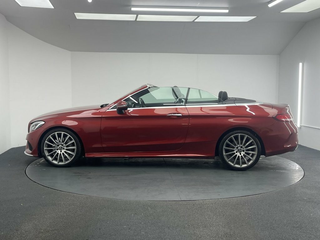 Mercedes-Benz C Class 2L Amg Line GJ18JVY Red #6