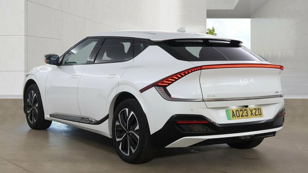 Kia EV6 Hatchback White #4