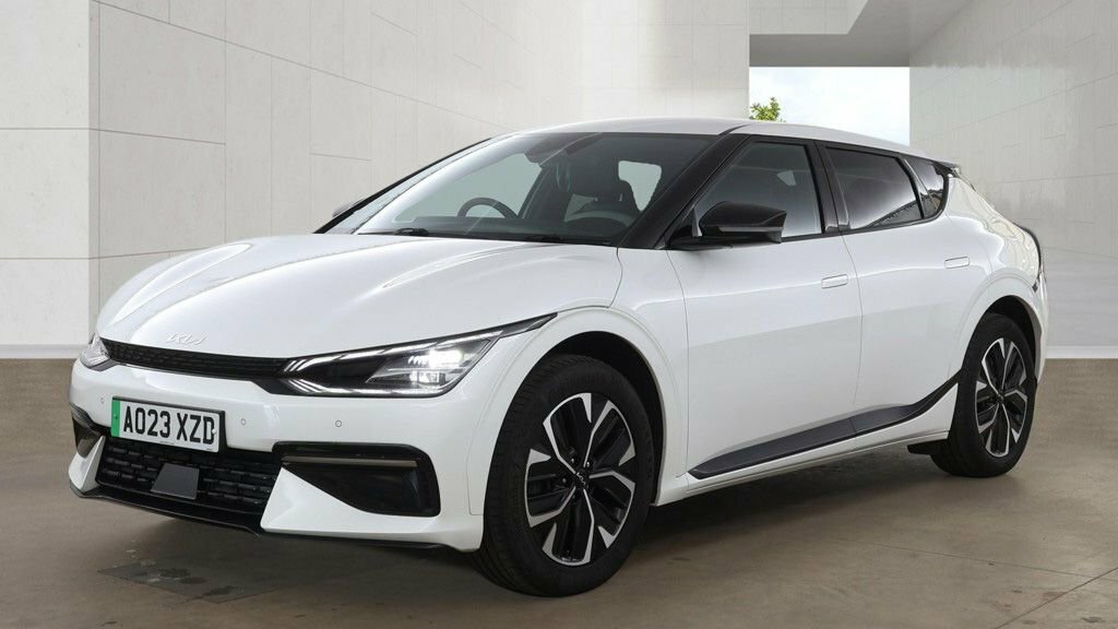 Kia EV6 Hatchback White #3