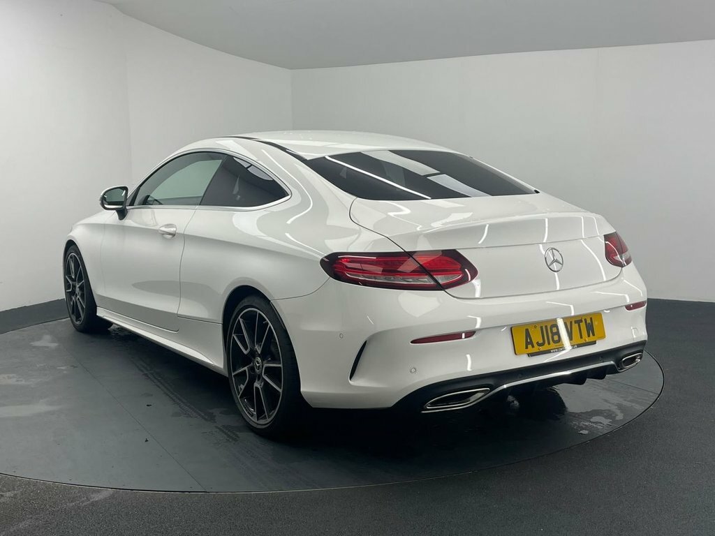 Mercedes-Benz C Class 1.5L Amg Line White #6