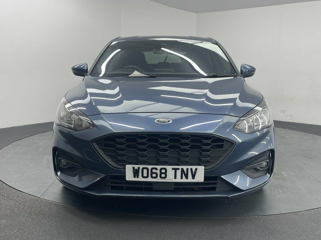 Ford Focus 1L St-line WO68TNV Blue #4