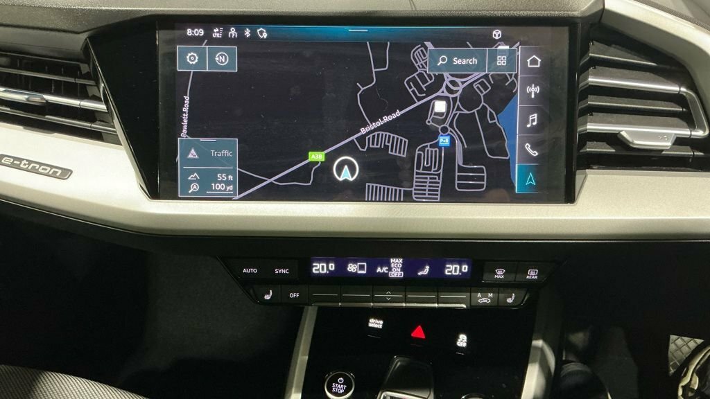 Audi Q4 E Tron Suv White #2