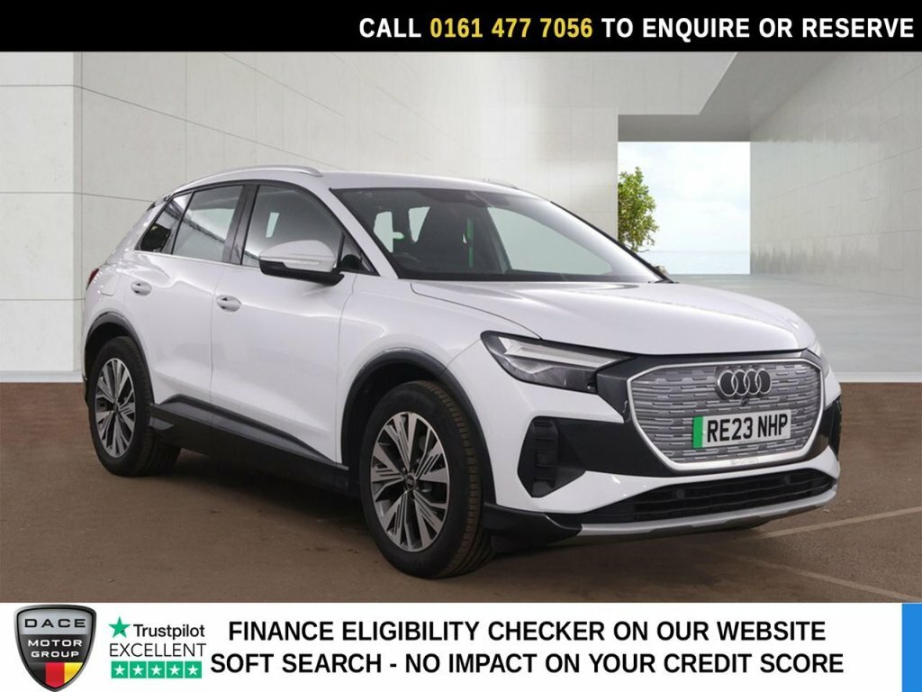 Audi Q4 E Tron Suv White