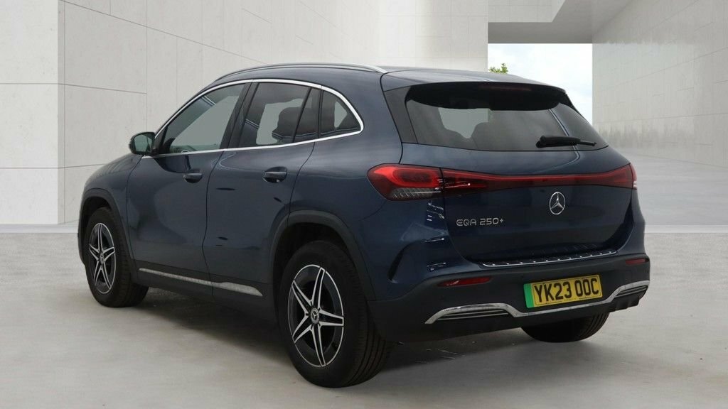 Mercedes-Benz EQA Suv Blue #2
