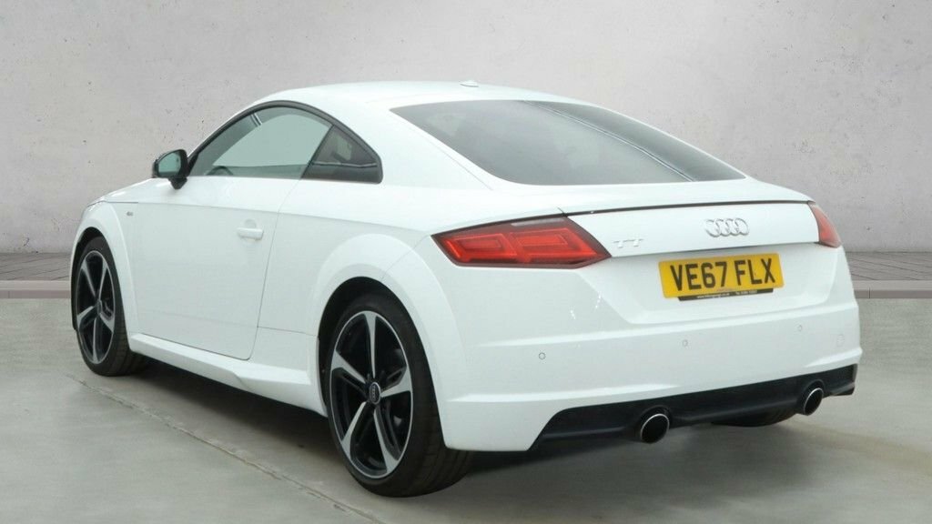 Audi TT 1.8L Black Edition White #3