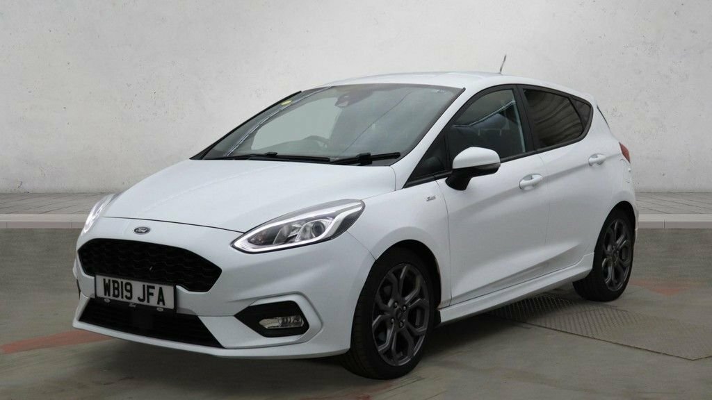 Ford Fiesta 1L St-line WB19JFA White #2