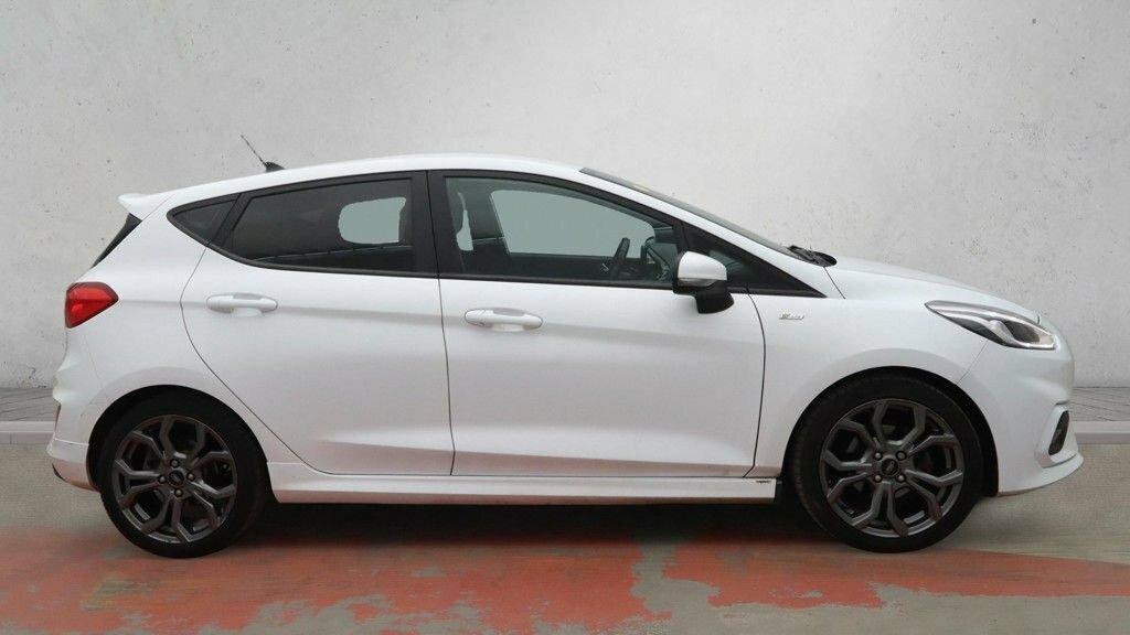 Ford Fiesta 1L St-line WB19JFA White #5