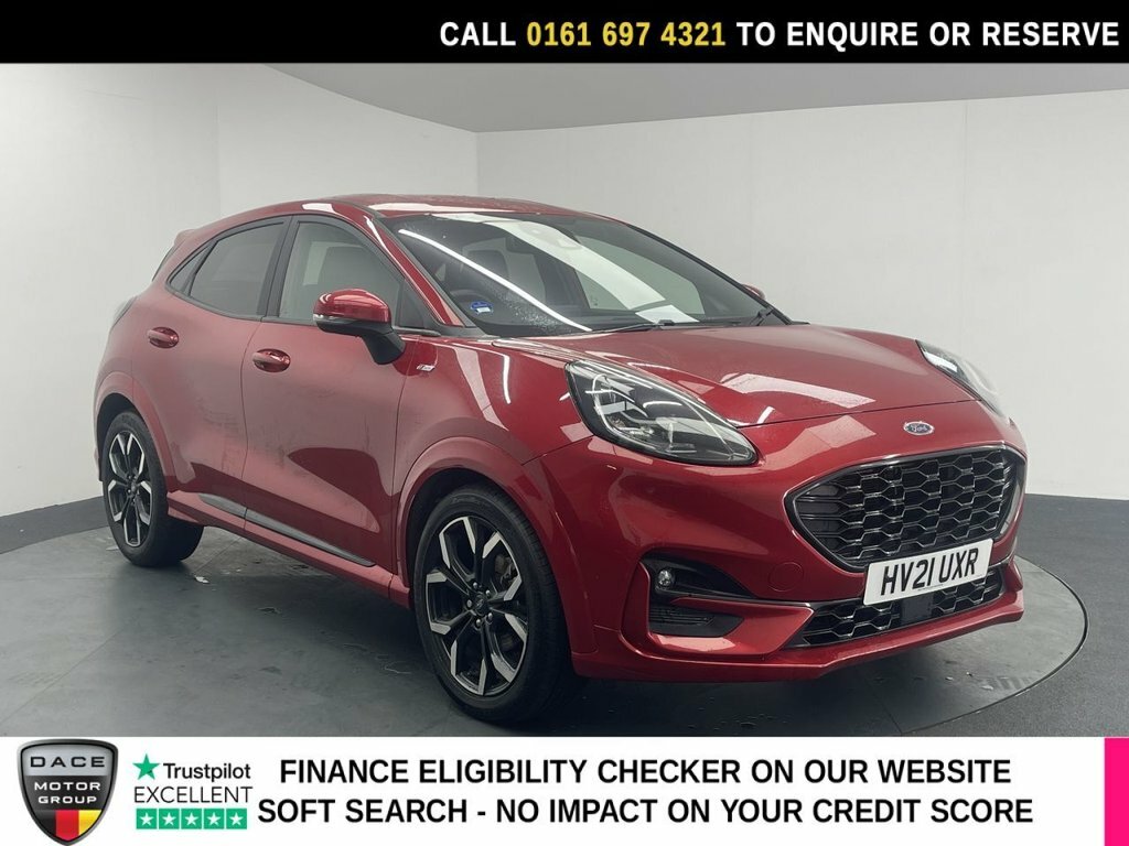 Ford Puma 1L St-line X HV21UXR Red