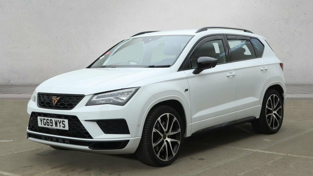 Seat Ateca Suv White #4