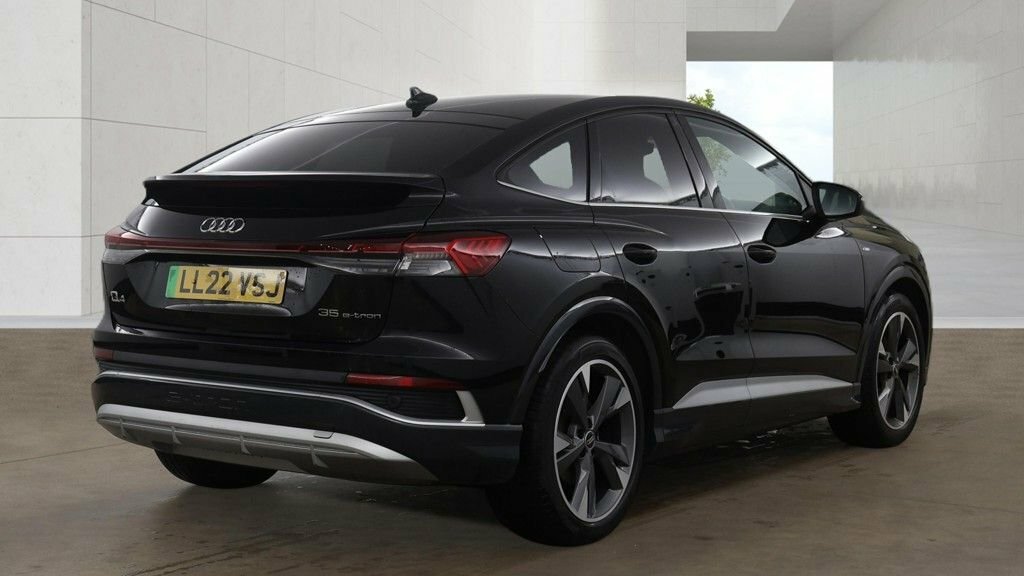 Audi Q4 E Tron Suv Black #5