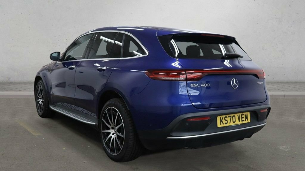 Mercedes-Benz EQC Suv Blue #2