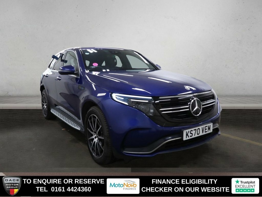 Mercedes-Benz EQC Suv Blue