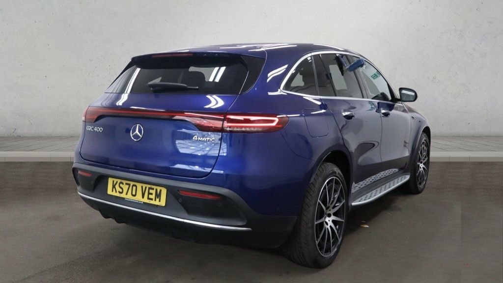 Mercedes-Benz EQC Suv Blue #3