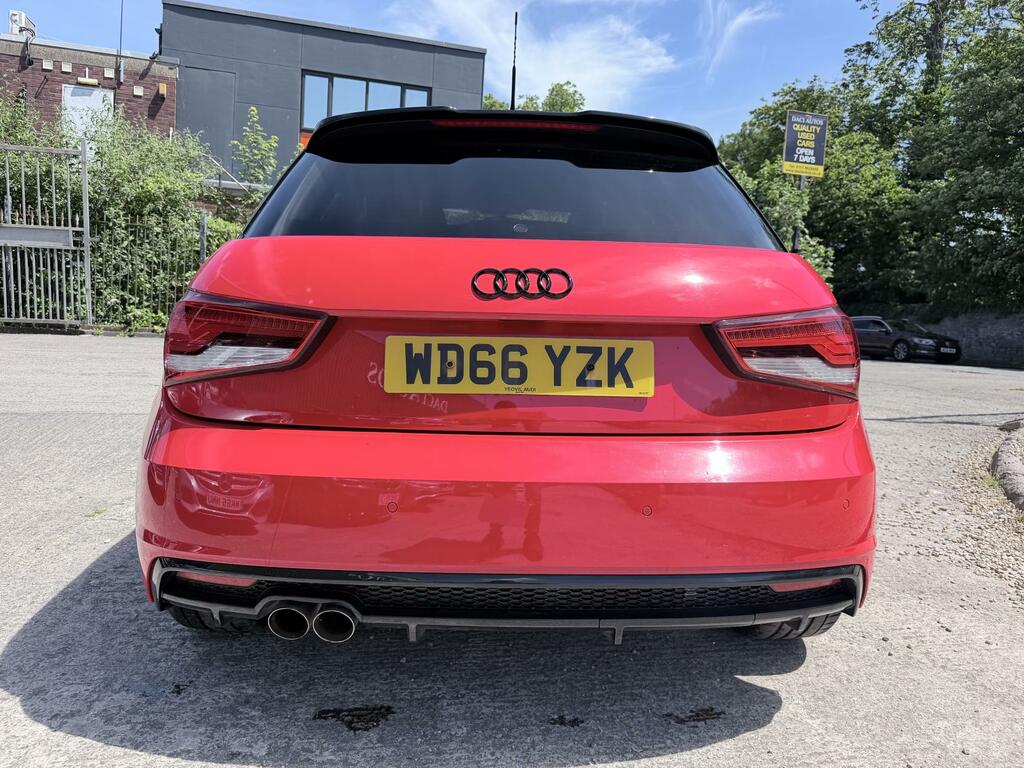 Audi A1 1.4 Tfsi Cod Black Edition Sportback Ma WD66YZK Red #6