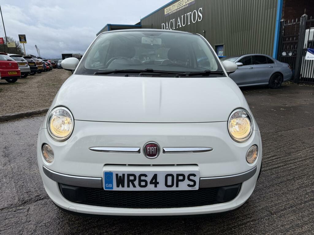 Fiat 500 1.2 Lounge Hatchback Euro 6 S S WR64OPS White #2