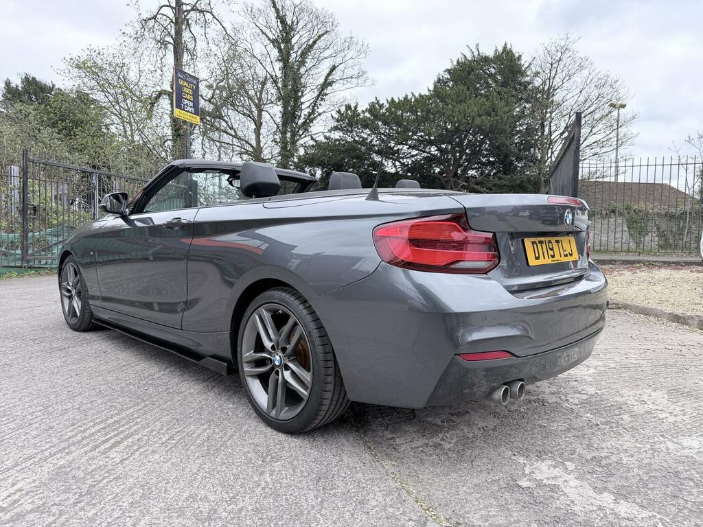 BMW 2 Series 2.0 220D M Sport Convertible Euro DT19TLJ Grey #5