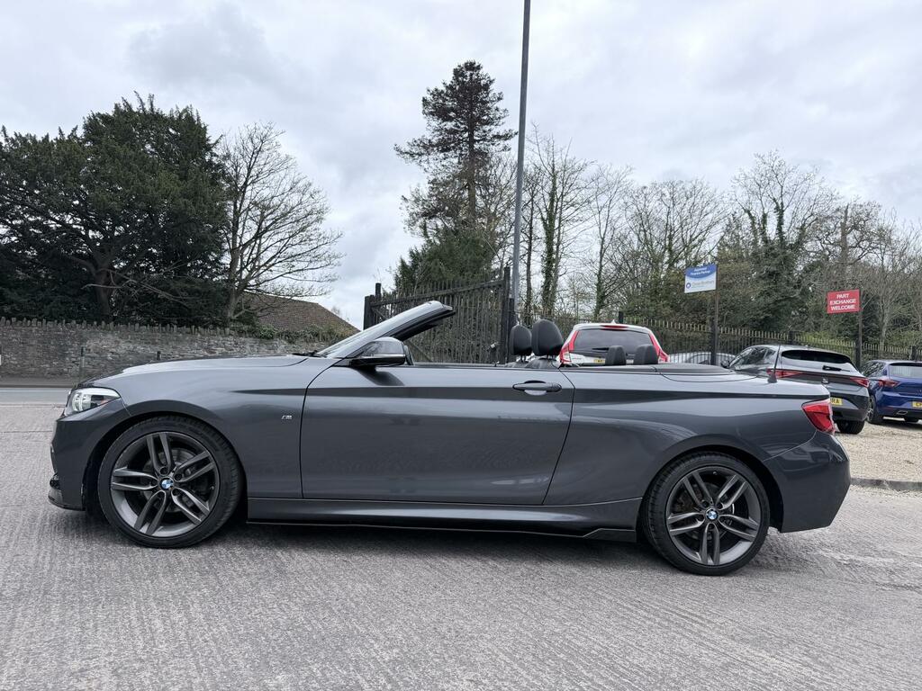 BMW 2 Series 2.0 220D M Sport Convertible Euro DT19TLJ Grey #4