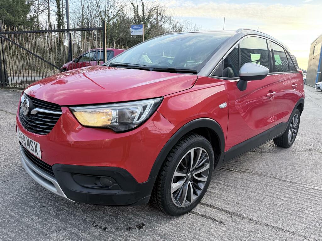 Vauxhall Crossland X 1.2 Turbo Gpf Elite Nav Suv Euro SA68MSX Red #3
