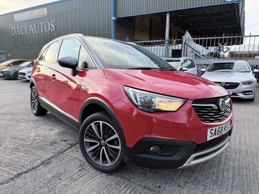 Vauxhall Crossland X 1.2 Turbo Gpf Elite Nav Suv Euro Red