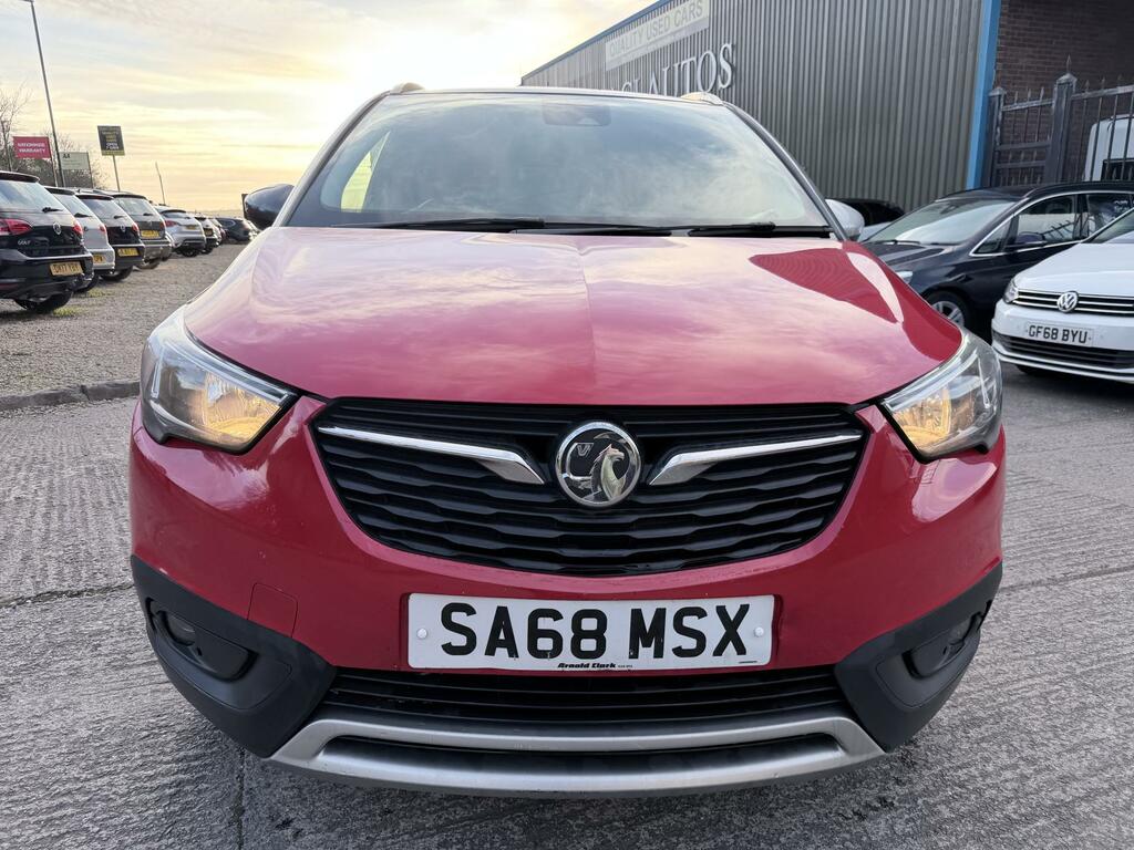 Vauxhall Crossland X 1.2 Turbo Gpf Elite Nav Suv Euro SA68MSX Red #2