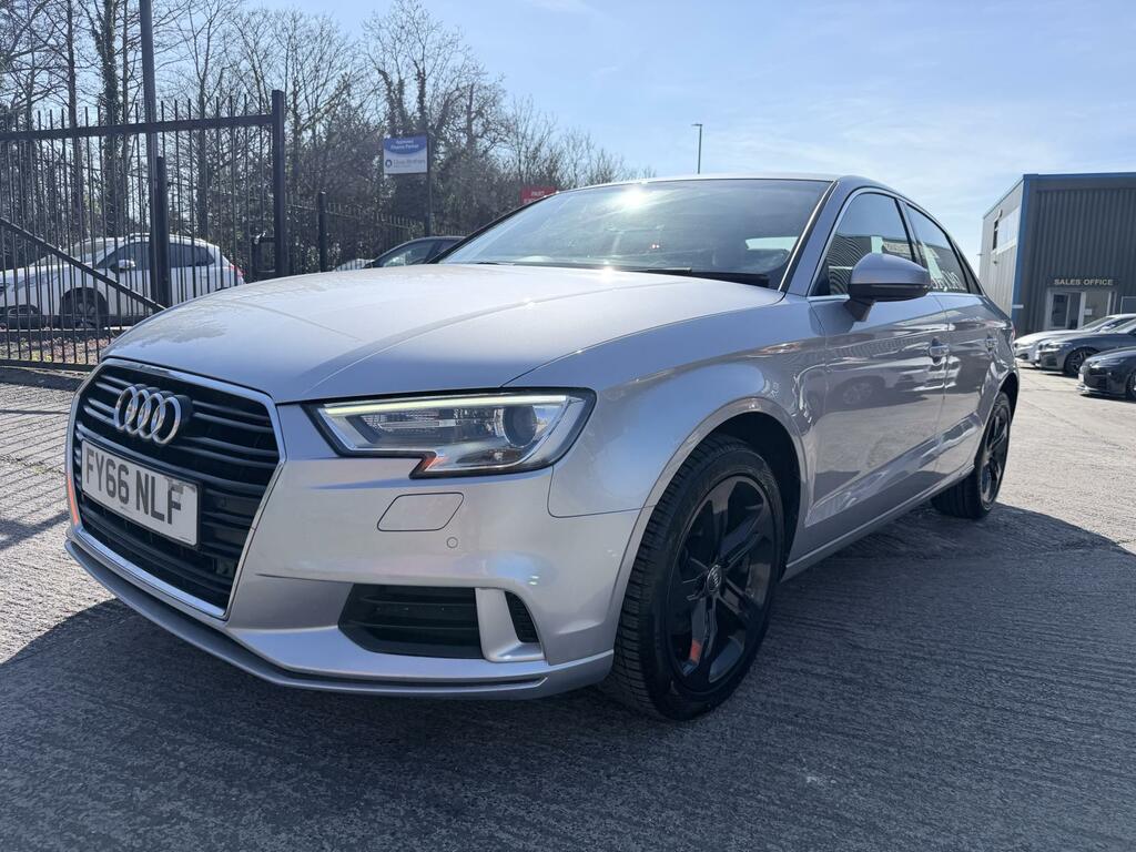 Audi A3 1.6 Tdi Sport Saloon Euro 6 S S FY66NLF Silver #3