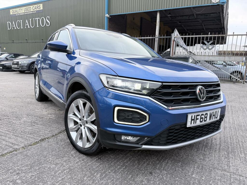 Volkswagen T-Roc 2.0 Tsi Sel Suv Dsg 4Motion Euro 6 S S Blue