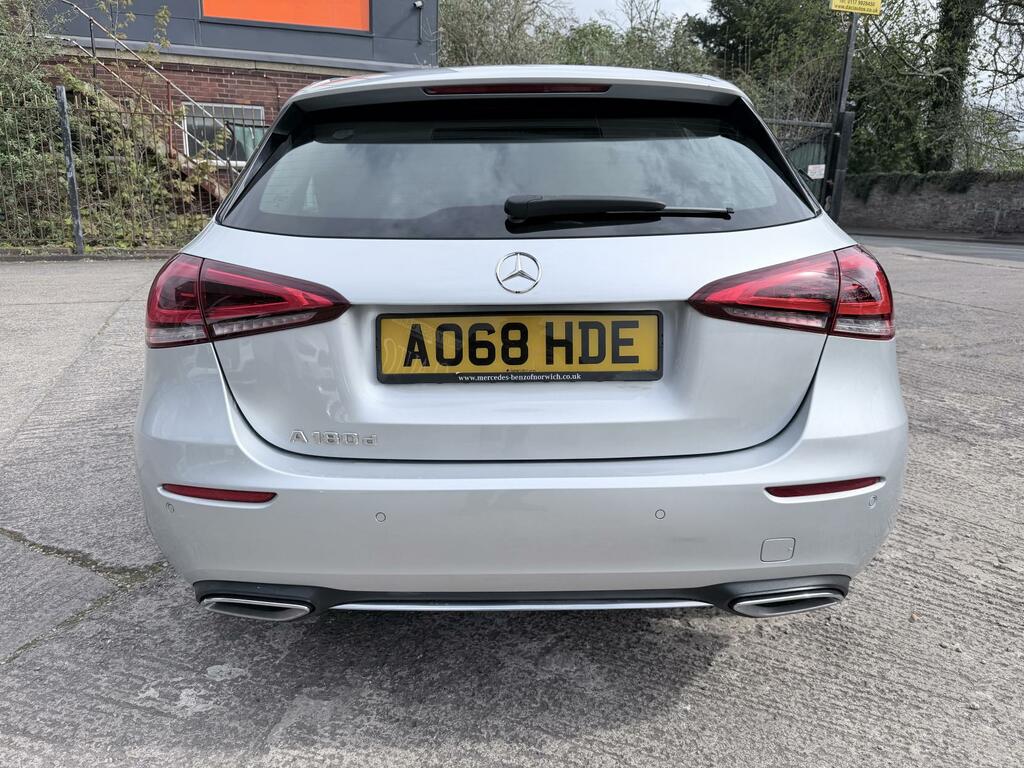 Mercedes-Benz A Class 1.5 A180d Sport Executive Hatchback 7 A068HDE Silver #6