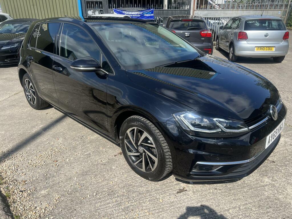 Volkswagen Golf 2.0 Tdi Match Edition Hatchback Dsg Eur AV69KMA Black #3