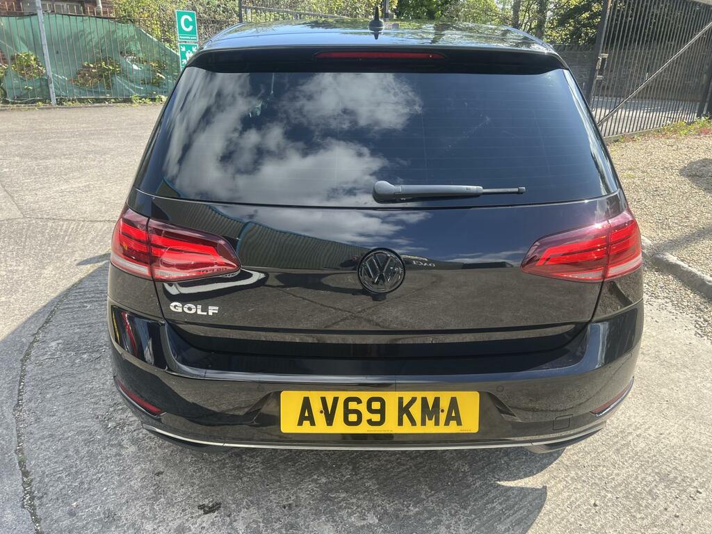 Volkswagen Golf 2.0 Tdi Match Edition Hatchback Dsg Eur AV69KMA Black #6